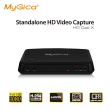 1080P автономная HD видео крышка туры HD крышка X-II HD игровая крышка тура с микрофоном вход, HDMI/YPbPr/cvbs рекордер MyGica HD крышка X
