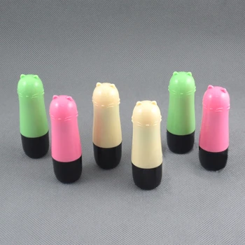 

200pcs/lot Lipstick Tube Lip Balm Bottle Homemade DIY Lip Stick Mold Beauty Lip Refillable Makup Tools Mould Pink Small Bottle