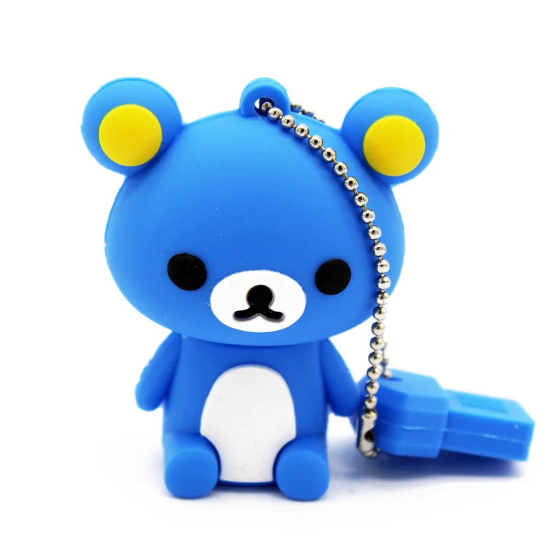 USB 3,0 милый флеш-накопитель Rilakkuma Bear style 16GB 32GB 64G 128G 256GB USB флеш-накопитель карта памяти U диск флешка