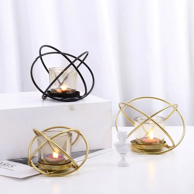 Us 13 98 Nordic Ins Metal Light Luxury Candle Holder Cafe Restaurant Dining Table Candlelight Decoration Earth Candlestick In Us 13 98 Nordic Ins Metal Light Luxury Candle Holder Cafe Restaurant Dining Table Candlelight Decoration Earth Candlestick In