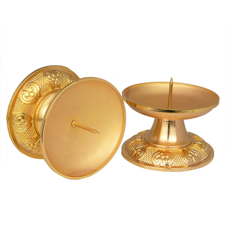 Металлические золотые подсвечники Votive Menorah Zen Garden из кованого железа аксессуары
