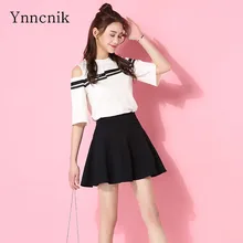 Ynncnik Женская однотонная плиссированная юбка мини-юбки с высокой талией яркие цвета женские юбки для студентов короткая юбка с эластичной резинкой на талии S1067