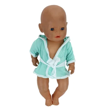 

2pcs In1, Shirt+Pants Suit For 43cm Doll 17 Inch Baby Reborn Clothes