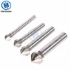 1pc 3 Flute HSS Countersink Drill Bit 90 Degree Chamfer Cutter Tool For Wood Steel 6.3/8.3/10.4/12.4/16.5/20.5mm ► Photo 1/6