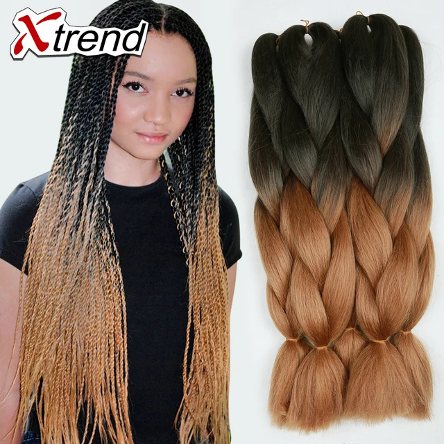 Braids Synthetic Hair Extensions 24inchsenegalese Twist Braiding Braids Synthetic Hair Extensions 24inchsenegalese Twist Braiding Toyokalon Yaky Straight Braid Two Tone