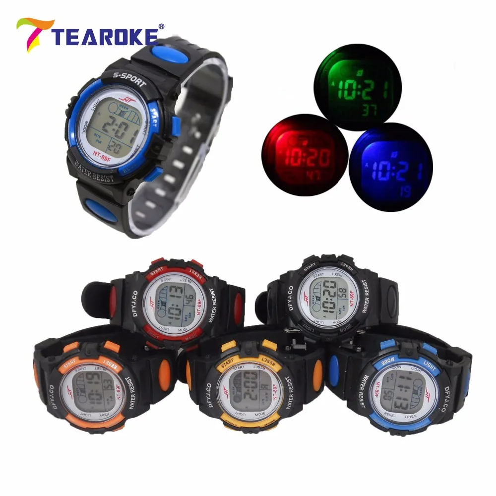 TEAROKE Kids LED Digital Sport font b Watch b font font b Women b font Men