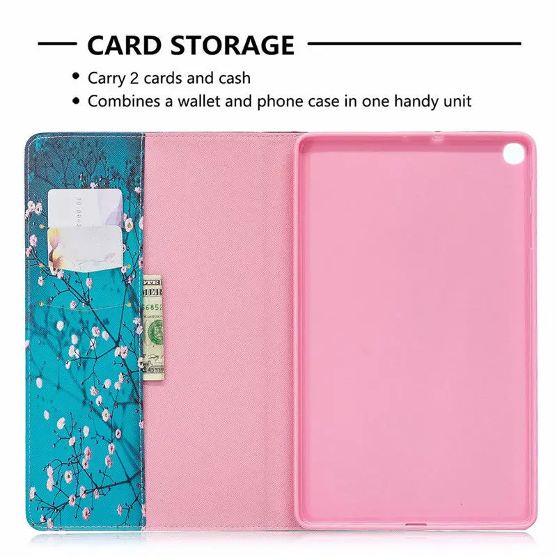 Pаспродажа Чехол книжка для samsung Galaxy Tab A 10,1 2019 T515 T510 с бумажником, чехол подставка, SM T510n, 10,1 дюймов, для планшета, защита от трещин, чехол