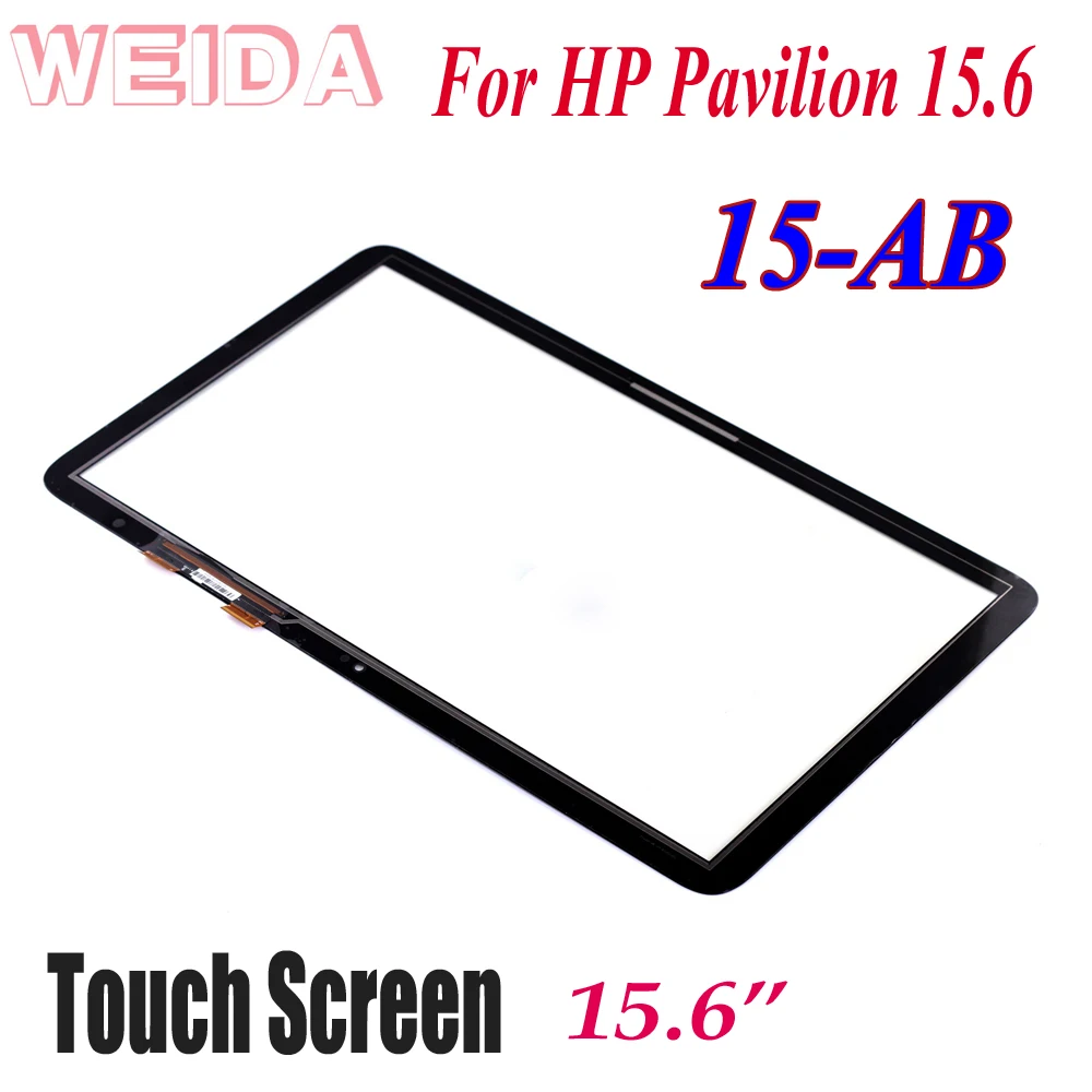 Замена сенсорного дигитайзера WEIDA 15,6 "для hp Pavilion X360 15-AB 15-AB219NR 15-AB027CL 15 AB серии Сенсорная панель экрана