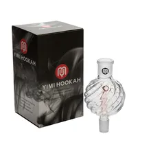 Yimi кальян стеклянный шар Molasse Ловец кальяна масло Ловец наргил аксессуары с подарочной коробкой