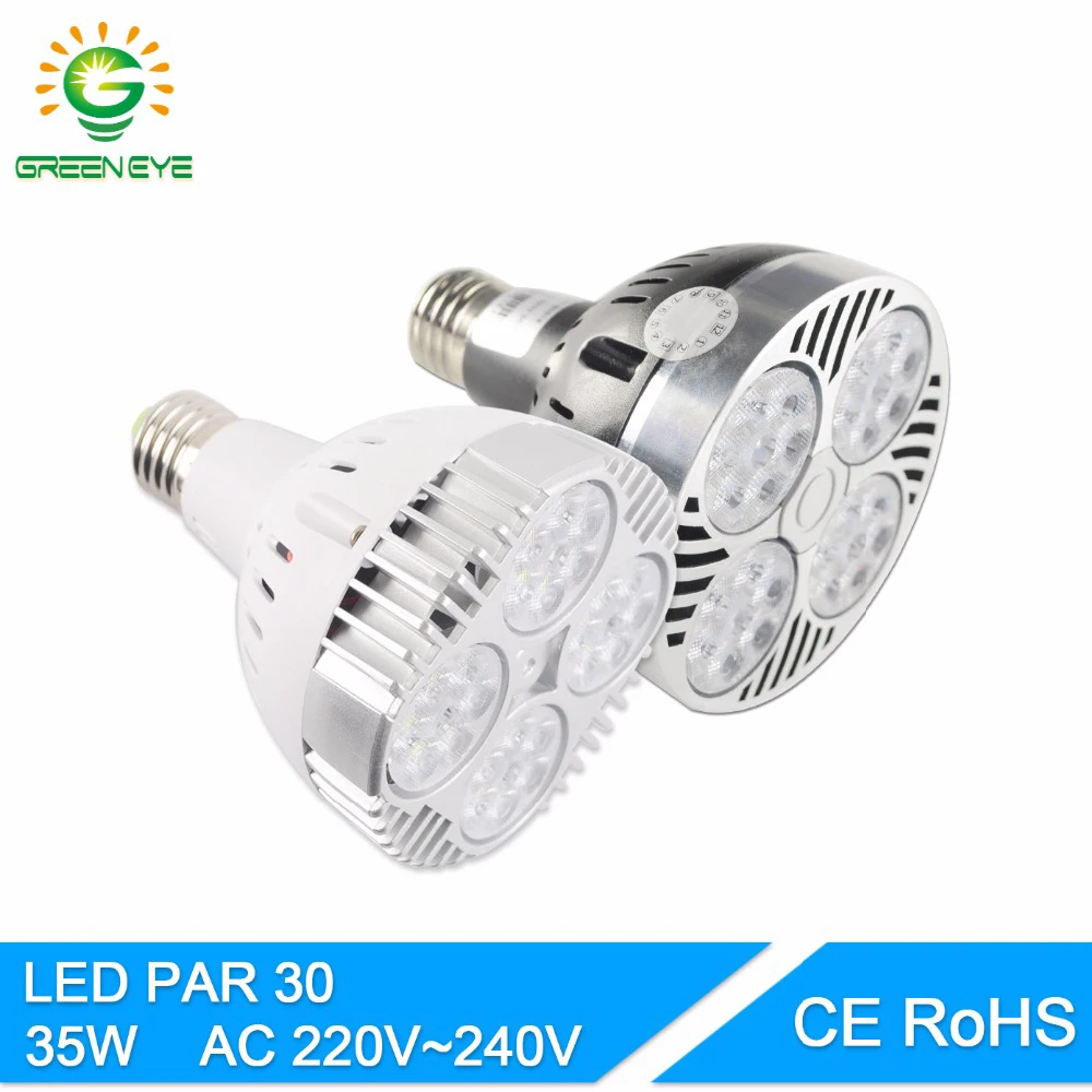PAR30 Green Halogen Flood Light Bulbs