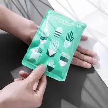 Портативный ледяной пакет, Мультяшные фигурки, печатная посылка, охлаждающая, для детей, моментальный холодный компресс, многоразовый, случайный цвет