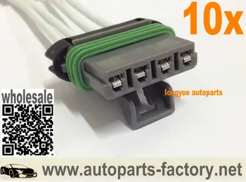 

longyue 10pcs Inline to Radiator Shutter Harness Connector 6"