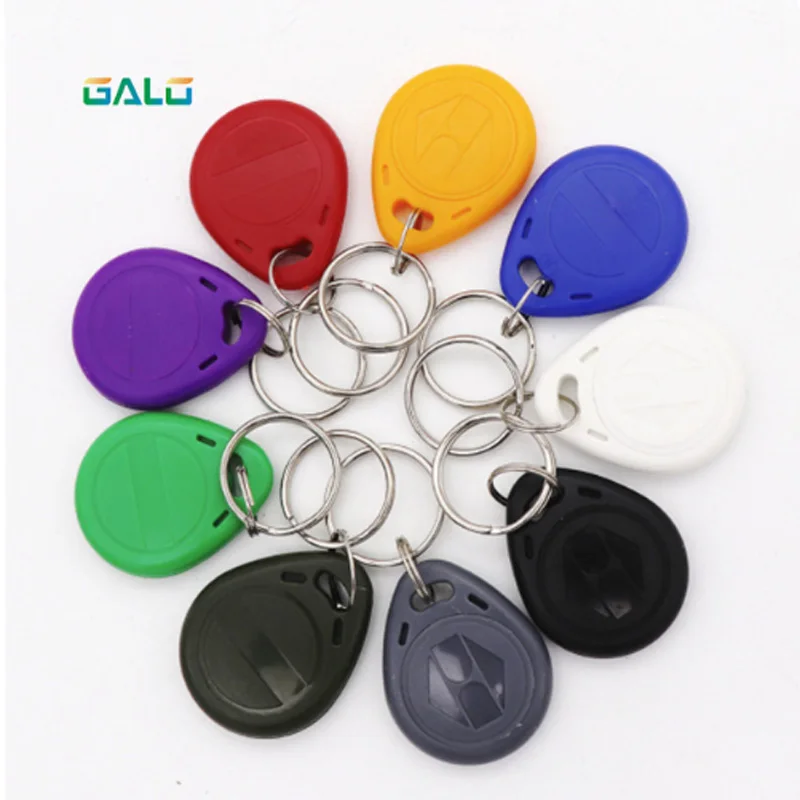 

30pcs Clone EM4305 T5577 Proximity Duplicator Copy 125khz RFID Tag llaveros llavero Porta Chave Card Sticker Key Fob Token Ring