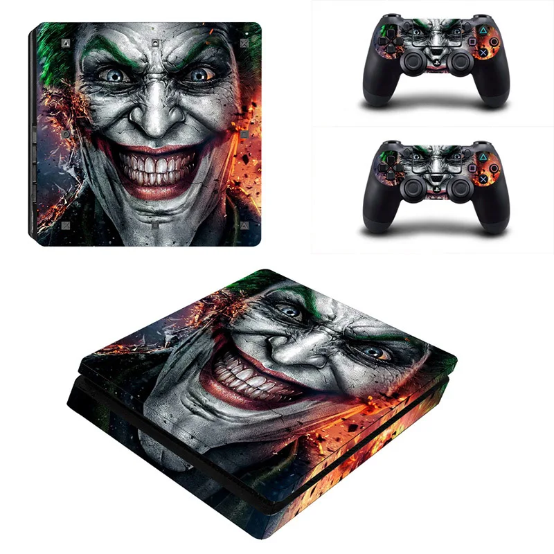 Виниловая наклейка для PS4 Slim с кожей Sony Playstation 4 Console + 2 наклейки контроллера|vinyl skin