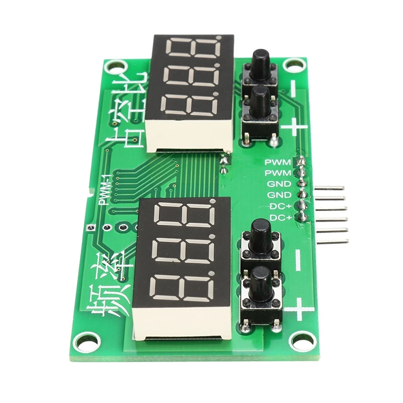 

HHO-Dc 12V Led Digital Pwm Pulse Frequency Function Signal Generator Square Wave Rectangular Wave Duty Cycle