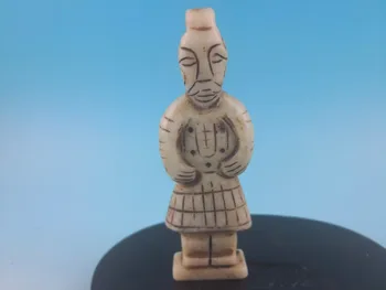 

Chinese Ornament old jade Statue Jade terracotta warriors