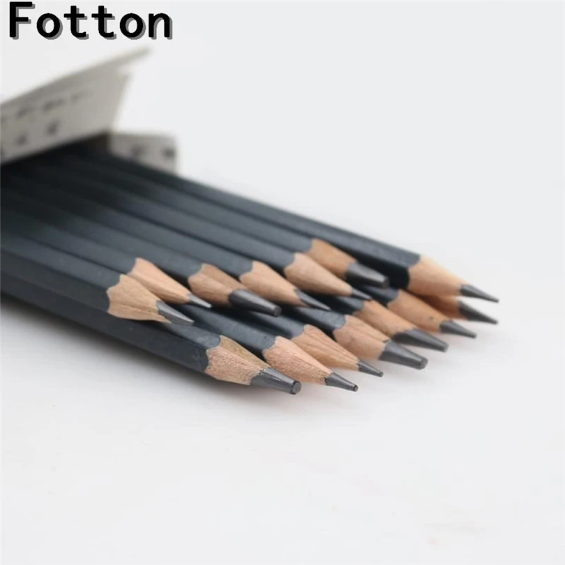 14 шт. 6H-12B Профессиональный эскизный художественный карандаш для рисования карандаши для рисования набор бумажных ручек для рисования Potloden карандаши для рисования A30
