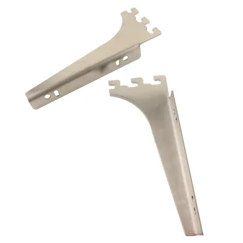 

1 pair 150mm Length Shelf Bracket Stainless Steel 1.8mm Thickness Shelf Plate Board Support
