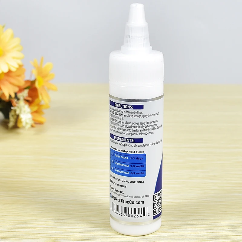1 Bottle 1.4 FL.OZ(41.4ml) Hair Adhesive Soft Bond Adhesives Glue For Poly & Lace Systems Wig Adhesives Glue