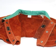 Кожаный фартук для сварщика дышащий экономичный тип коровья кожа Сплит сварочные куртки