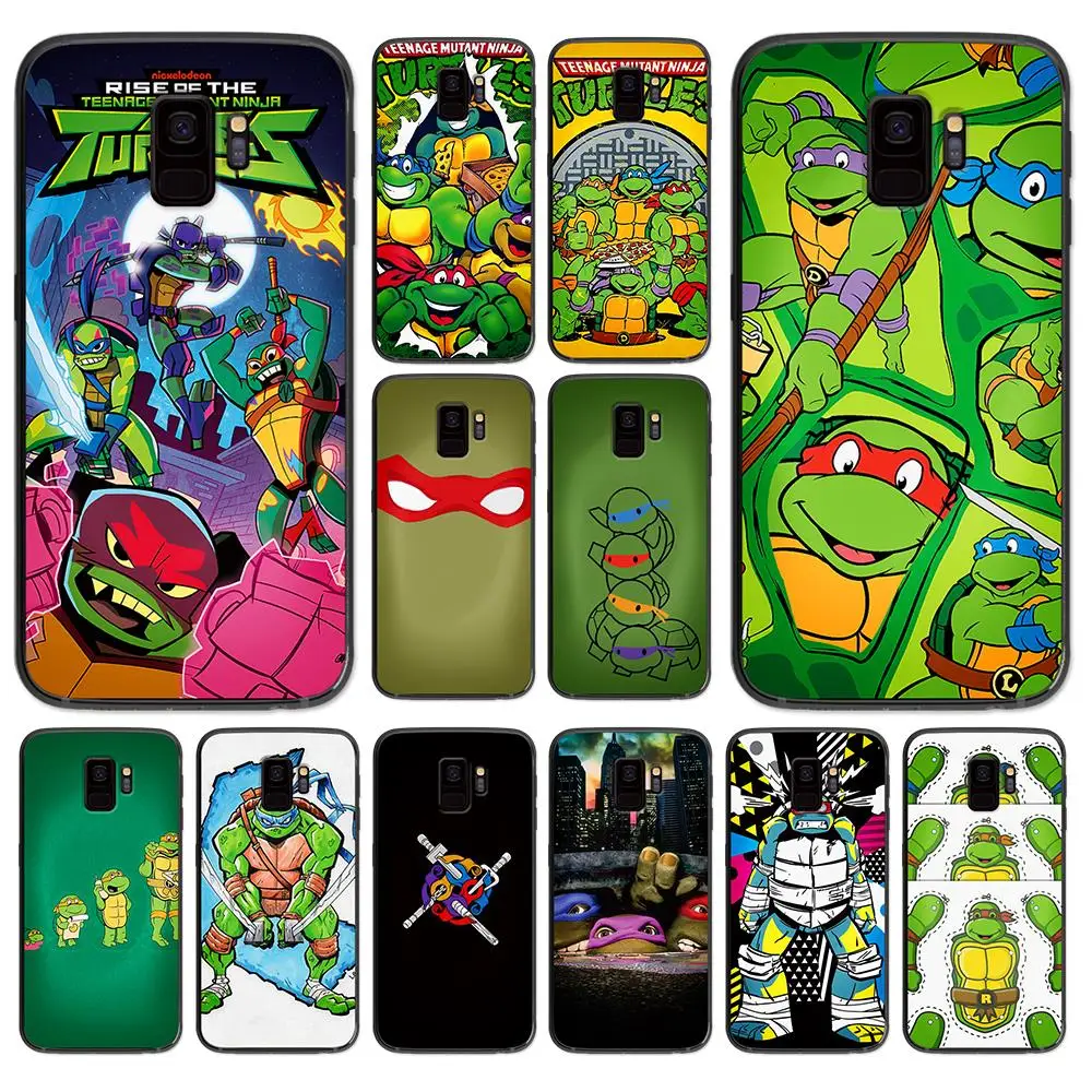 

TMNTteenage Mutant Ninja Turtles soft phone cover case for Samsung Galaxy S6 S7 S8 S9 S10e Plus Note 8 9 Cases