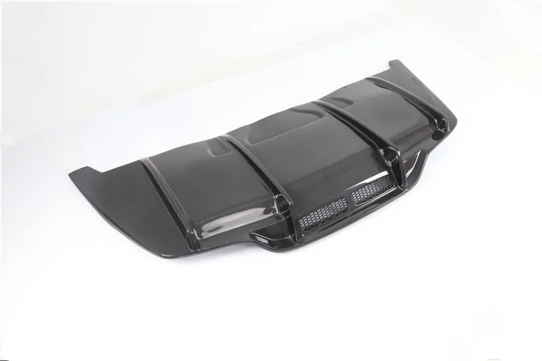 Carbon Fiber Rear Lip Spoiler Diffuser For Mercedes-Benz W205 C Class C63 C180 C200 C260 C300 C450- Bumper Accessories