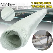 10x1 м белая Стекловолоконная ткань тканая ровинговая ткань стекловолокно полотняное переплетение Стежка ткань инструменты DIY материалы Поставки огнеупорные