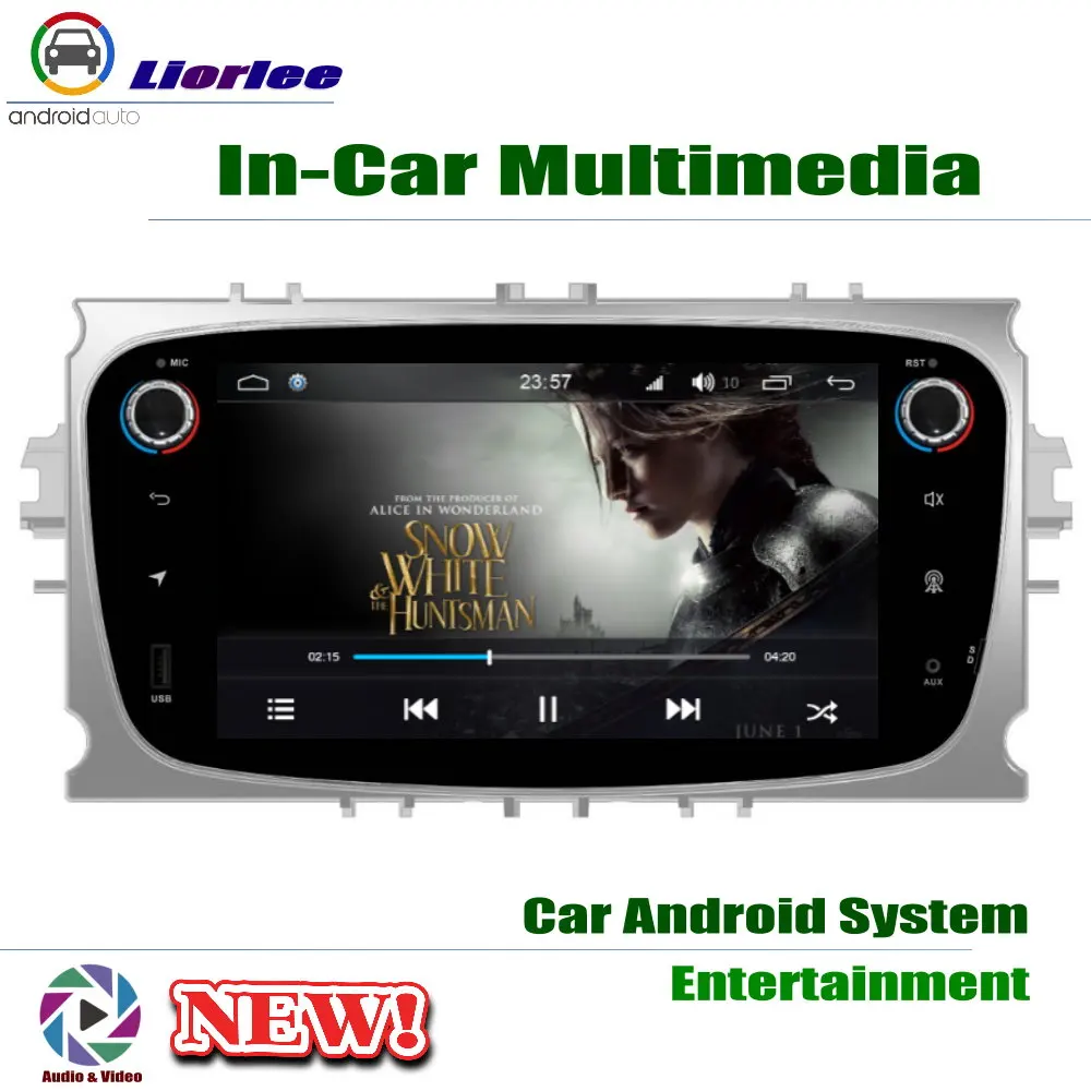 Sale Carplayer Android System Core A53 PX5 7" HD IPS LCD Screen For Ford Galaxy 2010~2012 Radio Player GPS Navi Multimedia 2