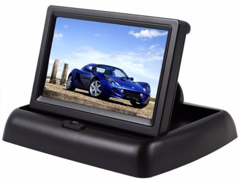 4.3 Inch Foldable Rearview Car Monitor Screen for Rear View Camera (13)
