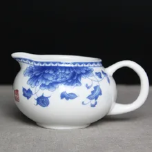 120 мл/160 мл/200 мл/240 мл чайный набор кунг-фу чайная чашка керамический чай морская ярмарка чашка голубой и белый фарфор чайные аксессуары A