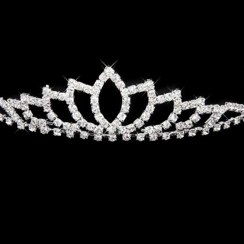 Bride Bridesmaid Girls Headband Tiara Simple Design (3)