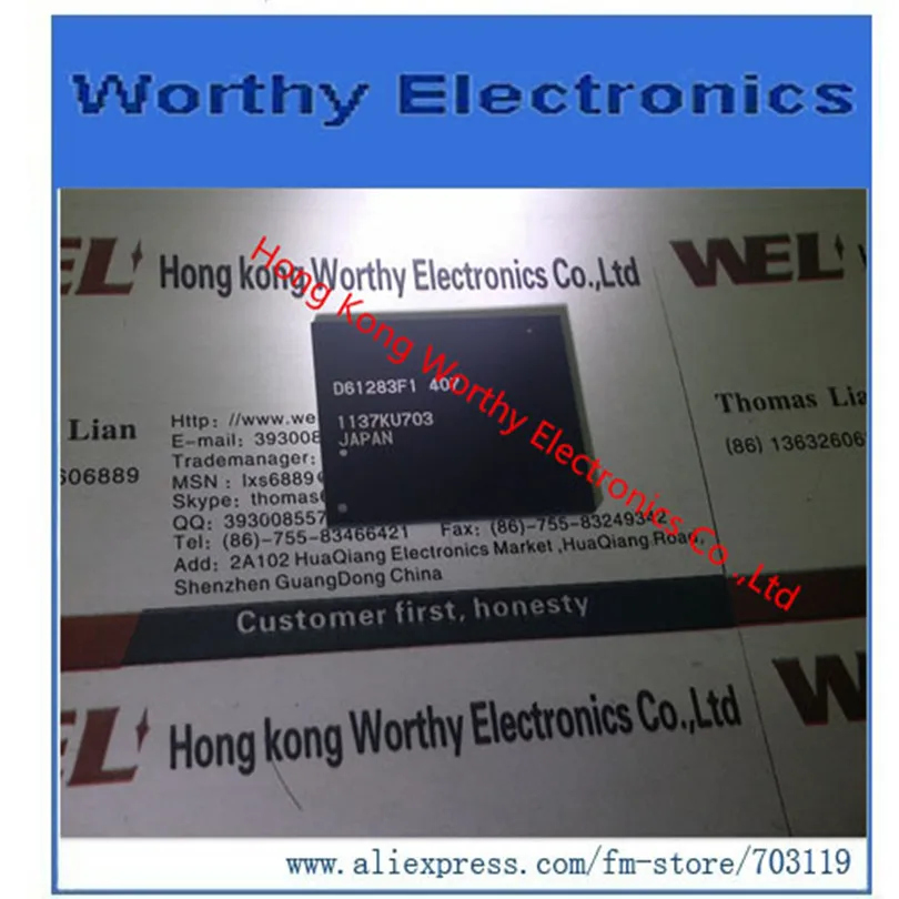 

Free shipping BGA D61283F1 407