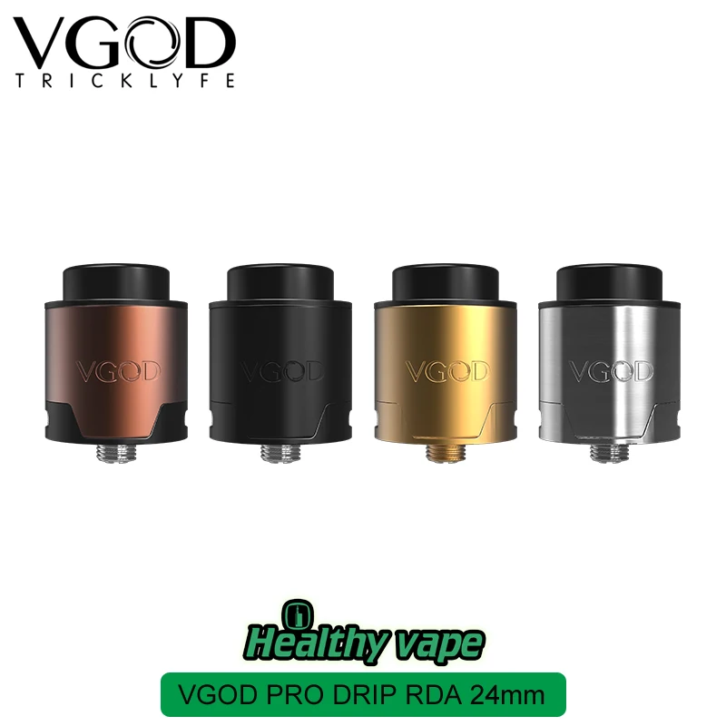 bilder für 100% original Authentischen VGOD PRO TROPF RDA 24mm Perfekt Mit Vgod Pro Mech Mod Für Elektronische zigaretten 500 Gewinde Box Mod bilder für 100% original Authentischen VGOD PRO TROPF RDA 24mm Perfekt Mit Vgod Pro Mech Mod Für Elektronische zigaretten 500 Gewinde Box Mod