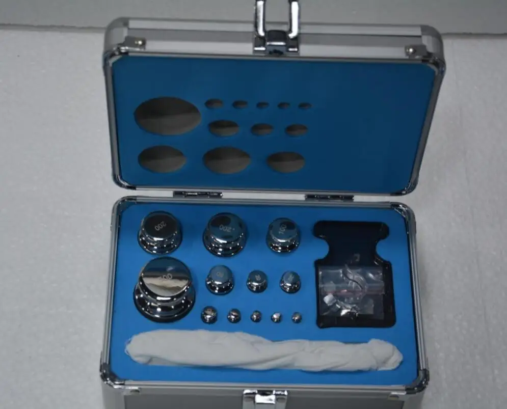 

1mg-500g Digital Scale Calibration Weights Kit Set w Certificate, precision Packed F1 Grade 24pcs 304 Stainless Steel