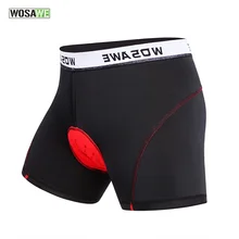 WOSAWE летние мужские велосипедные шорты 3D Pad Гель Велосипедное нижнее белье шорты MTB дорожный быстросохнущие велосипедные шорты-бермуды ciclismo