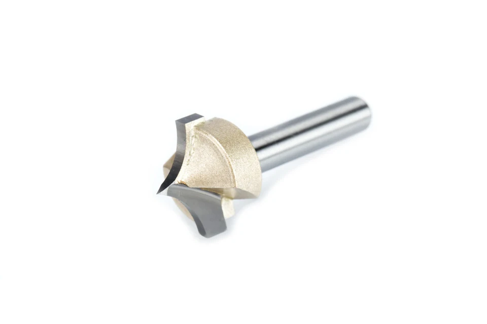 HUHAO 1pcs 1/4" 1/2" Shank Woodworking Cutter Double Edging Router Bits for wood carbide Woodworking Engraving Tools carving bit