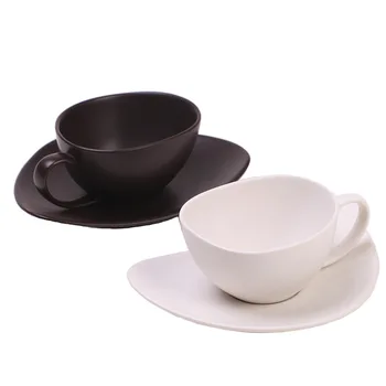 

280ml Japanese-style coffee cup dish Cappuccino coffee cup Ceramic coffee cup set cup and saucer set