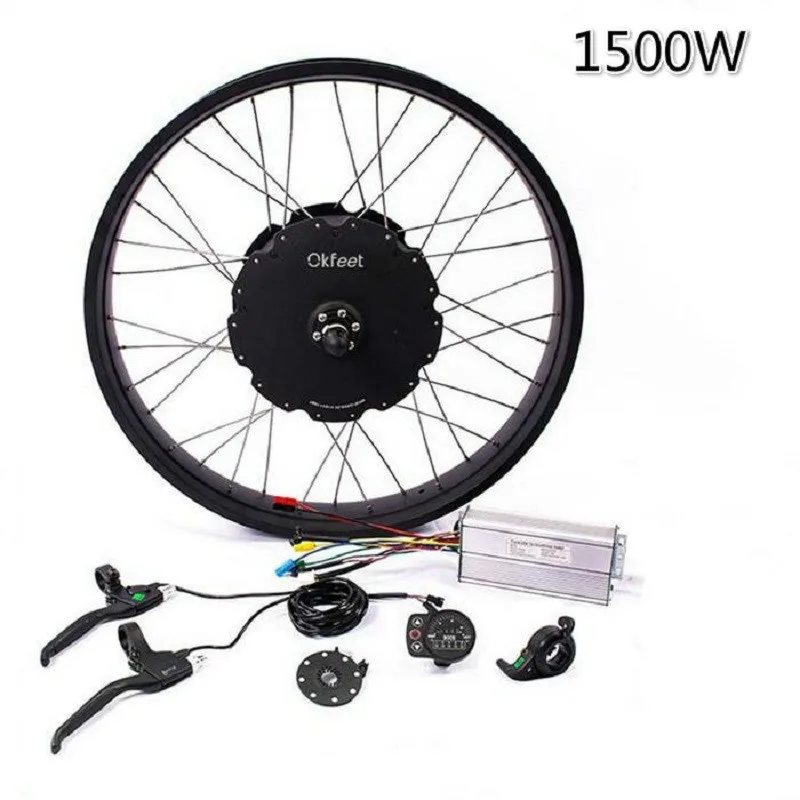 Sale 48V 1500W Snowmobile Brushless Non-gear Hub Motor Wheel Kit For 26-28inch Rear Wheel Mountain Bike Set Ebike Conversion kit D35 1 Sale 48V 1500W Snowmobile Brushless Non-gear Hub Motor Wheel Kit For 26-28inch Rear Wheel Mountain Bike Set Ebike Conversion kit D35 1
