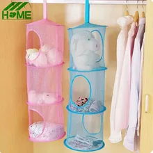 Organizador 3 Neto Maquillaje Organizador Bolsa de Almacenamiento Estante Colgante Dormitorio Pared de La Puerta Armario Organizadores Caja de Maquillaje
