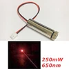 1PC Red laser module 250mW 650nm High power laser with focusing DIY engraving machine DC 3-4.5V Laser head DIY Crafting XH2.54 ► Photo 2/2