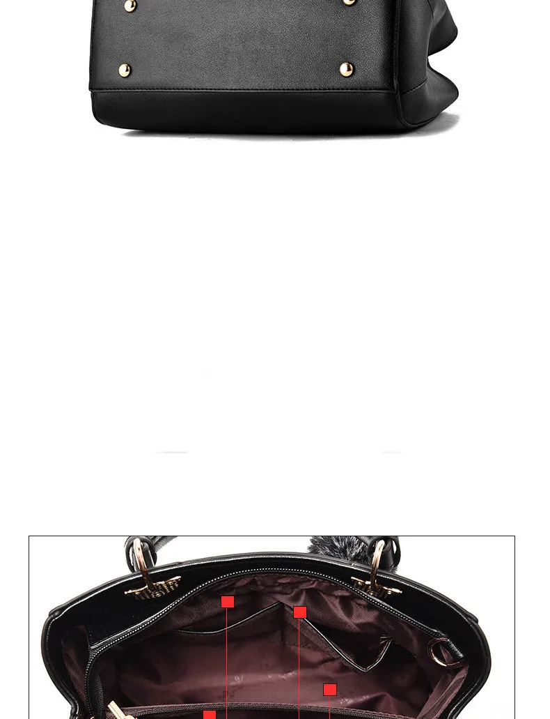 cabelo pingente coreano bolsa de ombro saco do mensageiro