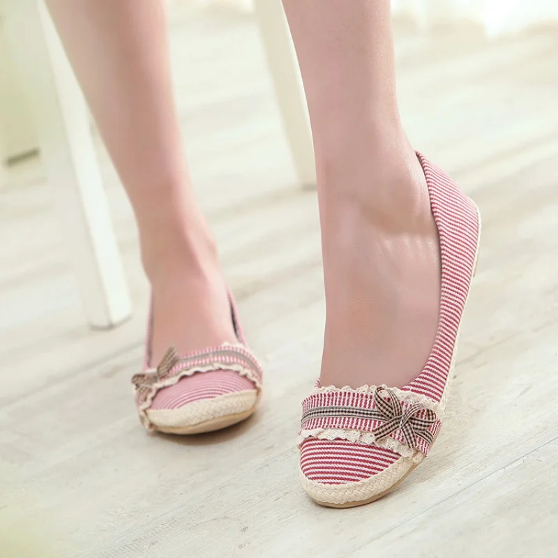 Shoes woman Spring and autumn new denim casual casual shoes with simple