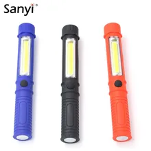 COB светодиодный мини-ручка Многофункциональный светодиодный фонарь светильник cob ручка работа вспышка светильник cob квадратный ручной фонарь вспышка светильник с магнитом