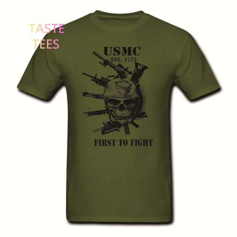 Force Recon Semper Fidelis US Marines Devil Dog USMC T-shirt Semper Fi