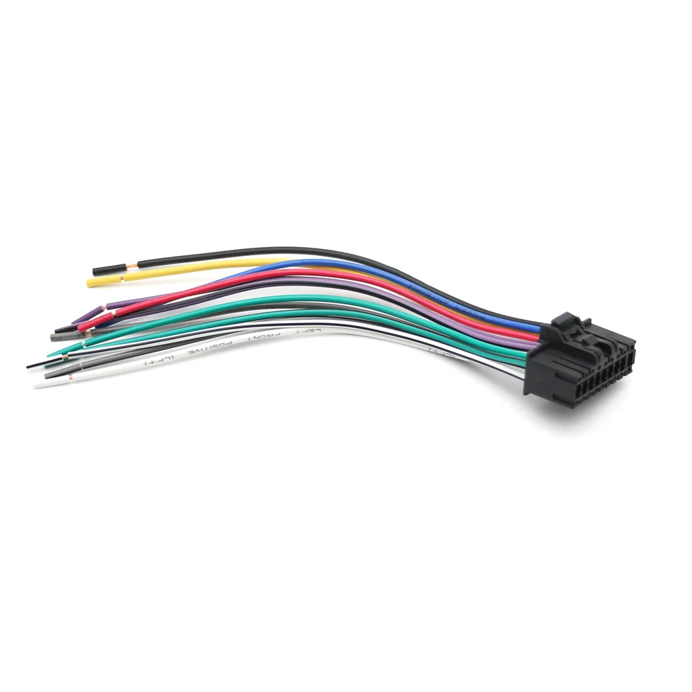 Car Radio Audio Stereo Wiring Harness Connector Wire Adapter 18 Pin Plug Cable for Sony CDX XR C XR-in Cables, Adapters & Sockets from Automobiles ...