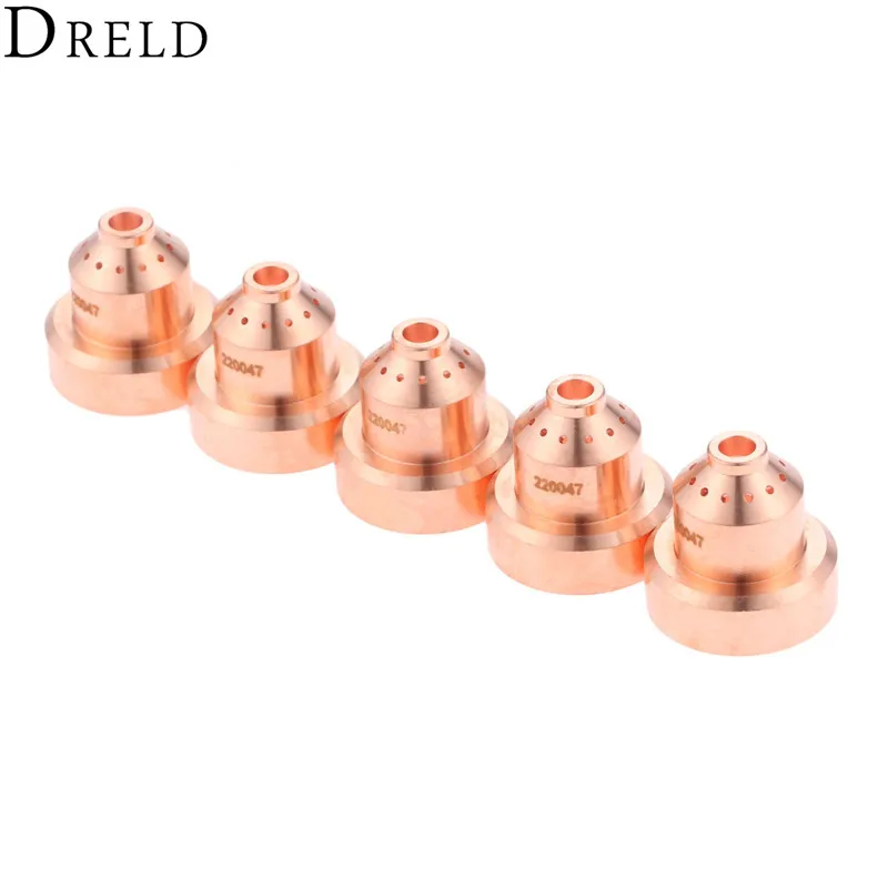 DRELD 5pcs 220047 Shield Cup For Plasma Cutting 1650 Torch Consumables 100A Mechanized Torch Welding Soldering Supplies DRELD 5pcs 220047 Shield Cup For Plasma Cutting 1650 Torch Consumables 100A Mechanized Torch Welding Soldering Supplies