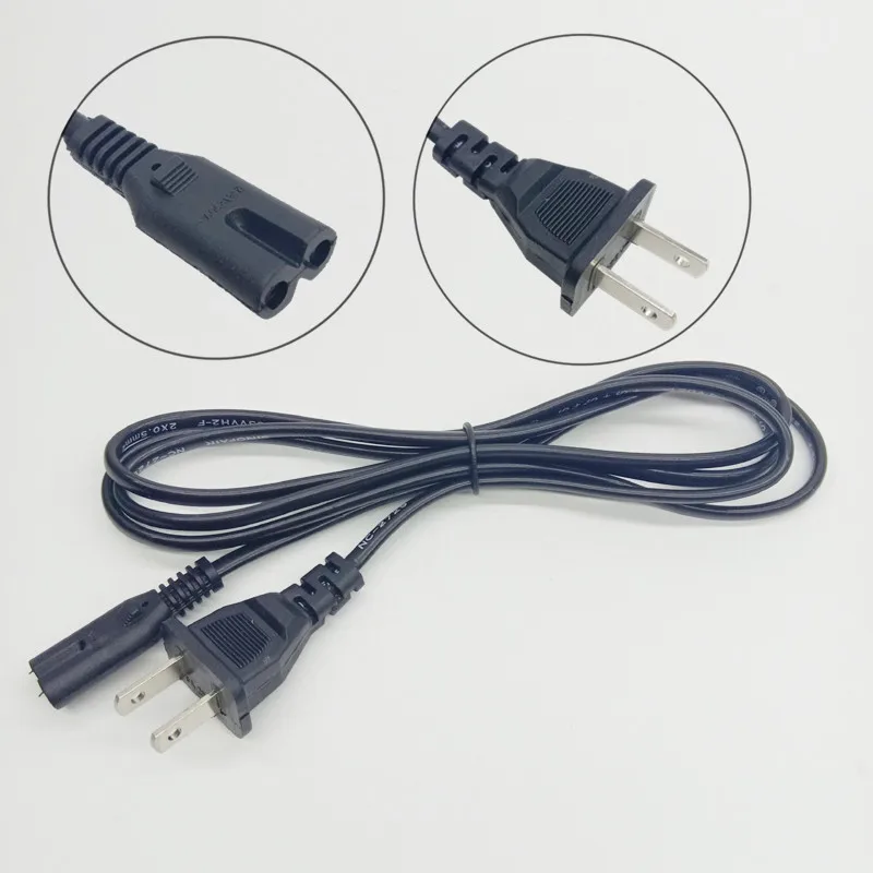 

Japan US Canada Brazil Philippines AC Power Cable IEC C7 Figure 8 Power Extension Cord For Portable Radio Battery Charger PSP