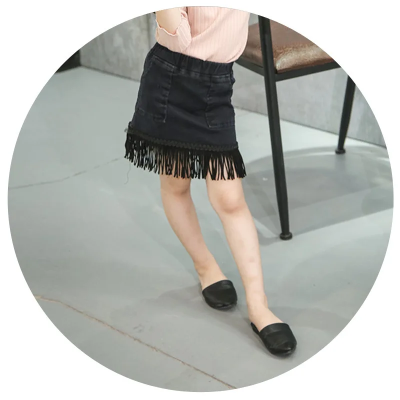 Girls Long Skirt Baby Tulle Ball Gown Kids Beautiful Skirts Fashion Child Party Casual Long Skirts in Spring Autumn Size 2-13T,Long Skirt Black,10