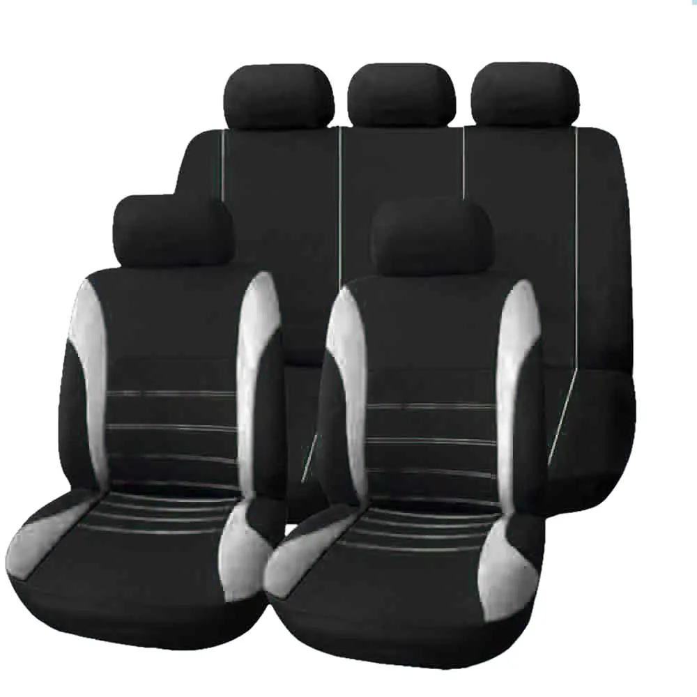 9 Set Full Seat Covers for Car Crossovers High Quality Universal Protect Car Seat Cover Sedans Auto Interior Styling Decoration