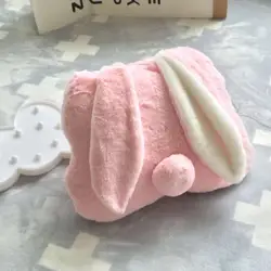 Кэндис Го! Супер милые плюшевые игрушки мультфильм пушистый кролик с длинными ушами мягкие подушки теплое одеяло День рождения